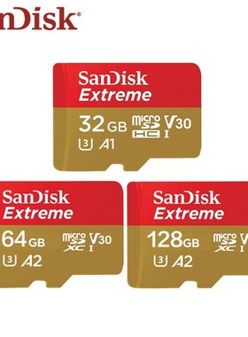 Original  Extreme Micro SD Card 128GB 64GB 32GB SDHC SDXC A2