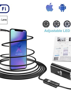 1200P HD Wifi Endoscope Camera USB IP68 Waterproof Borescope