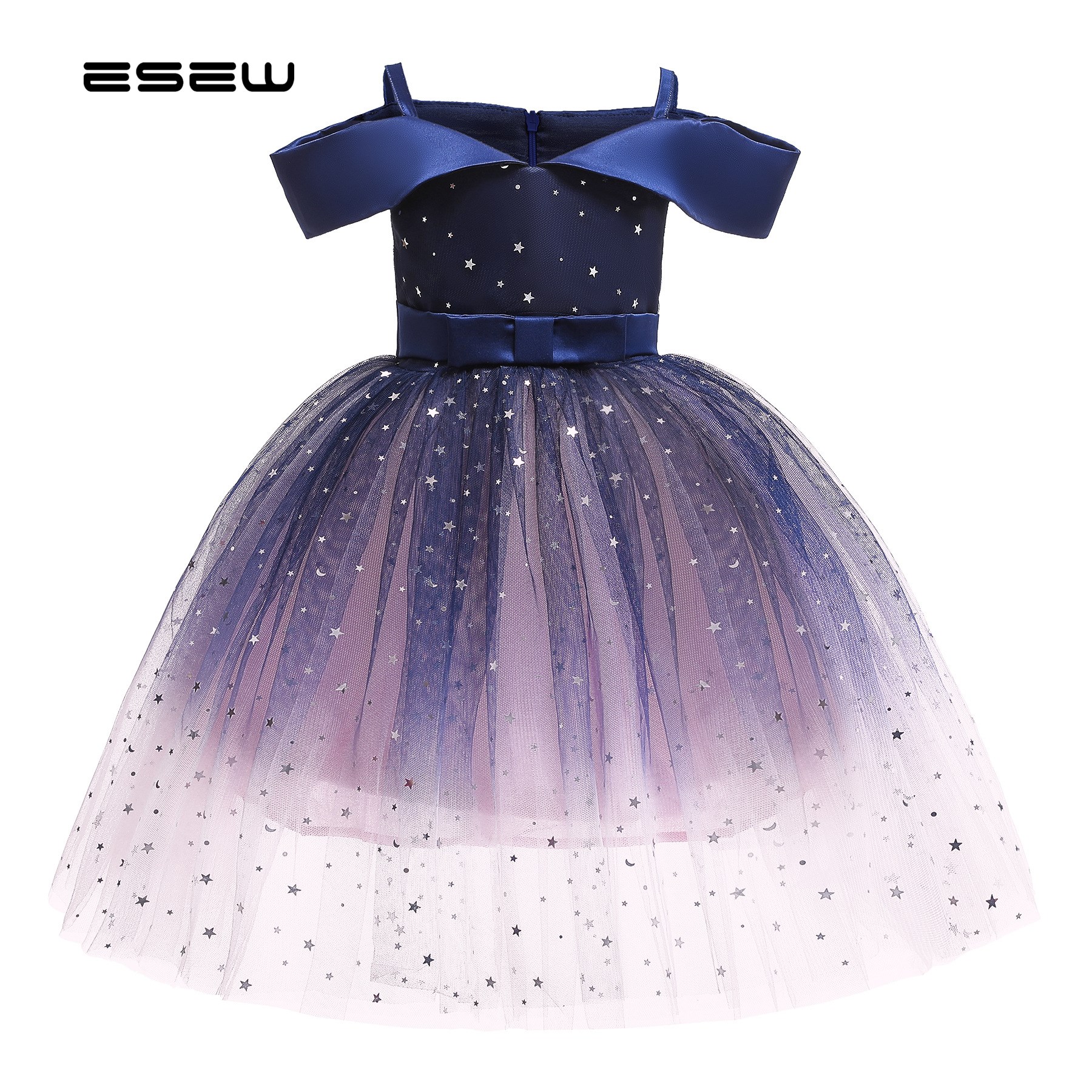 Princess Kids Baby Fancy Wedding Dress Lace Formal Party Dr