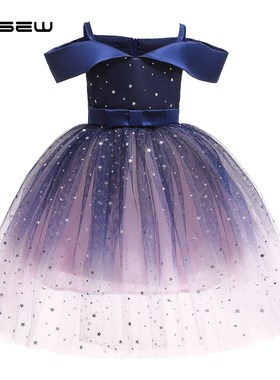 Princess Kids Baby Fancy Wedding Dress Lace Formal Party Dr