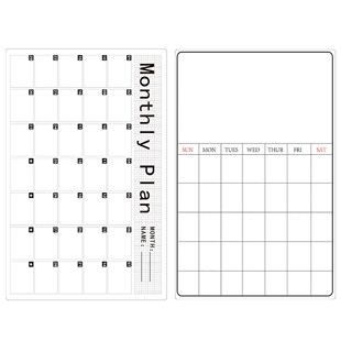 Fridge Whiteboard Set Magnetic Calendar For Refrigerator mes