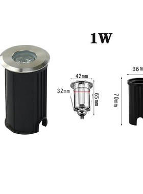 10PCS LED nderground light 1W 3W 5W COB Floor Lamp Outdoor G