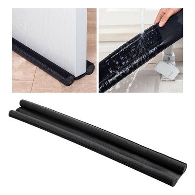 Twin Door Draft Stopper Weather Stripping Noise Blocker Wind