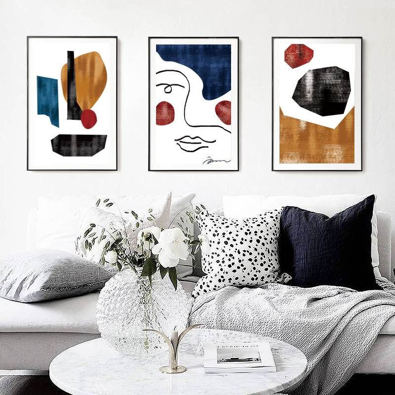 Style restaurant adornment contracted sitting room sofa