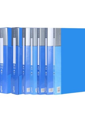 A4 Display 10/20/30/40/60/80/100 Pages Transparent Insert F