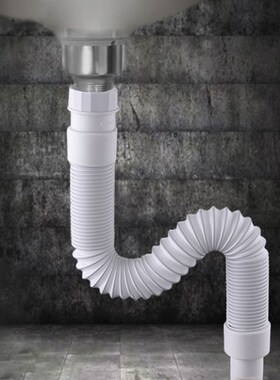 36 79cm Kitchen Sewer Pipe Flexible Bathroom Sink Drains Do