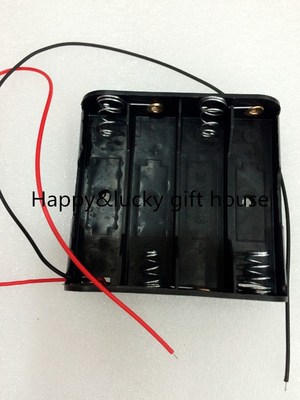 4 on the 5th battery box can be installed four AA batteries