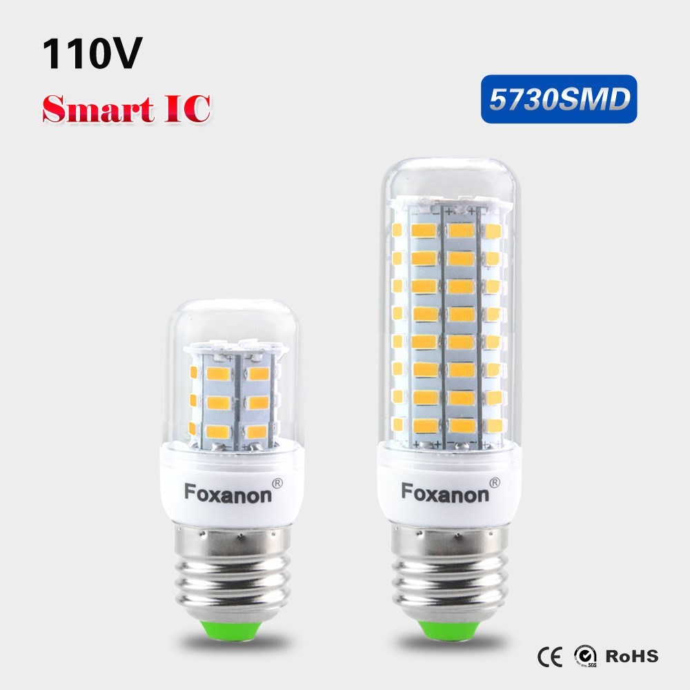 Newest Smart IC No Flicker Lampada Led Lamps E27 220v 110V 1