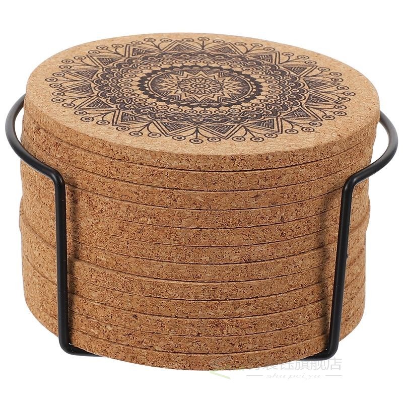 1 Set Heat Resistant Practical Table Mats Drink Mats Coaster