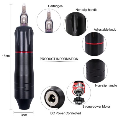 Professional Tattoo Machine Kit Tattoo Power Supply Rotary