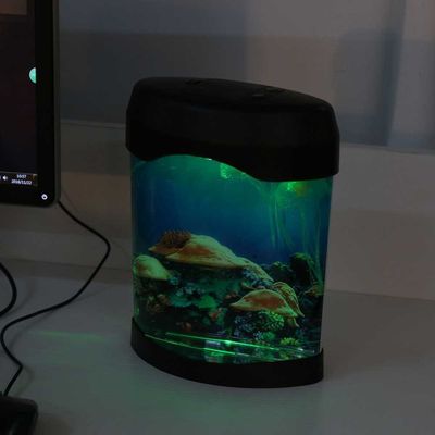 1 Pc Aquarium Night Light+Jellyfishes+USB Cable DC 4.5V Jell