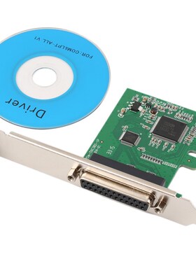 New DB25 25Pin Printer Parallel IEEE 1284 to PCI-E Controlle