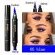 Winged Liner Eyeliner Waterproof Blue Eye Stamp Long Pencil