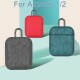 For Airpods Earphone Case Canvas Fabric Cloth Headse