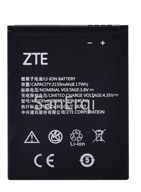2019 New 3.8V 2150mAh Li3821T43P3h745741 Battery For ZTE Bl