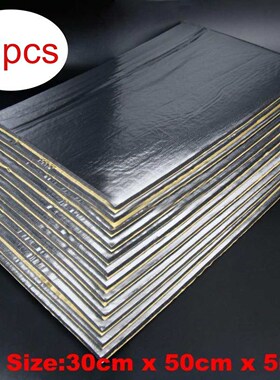 12Pcs 30cm X 50cm  5mm Car Sound Proof Deadening Upgarded C