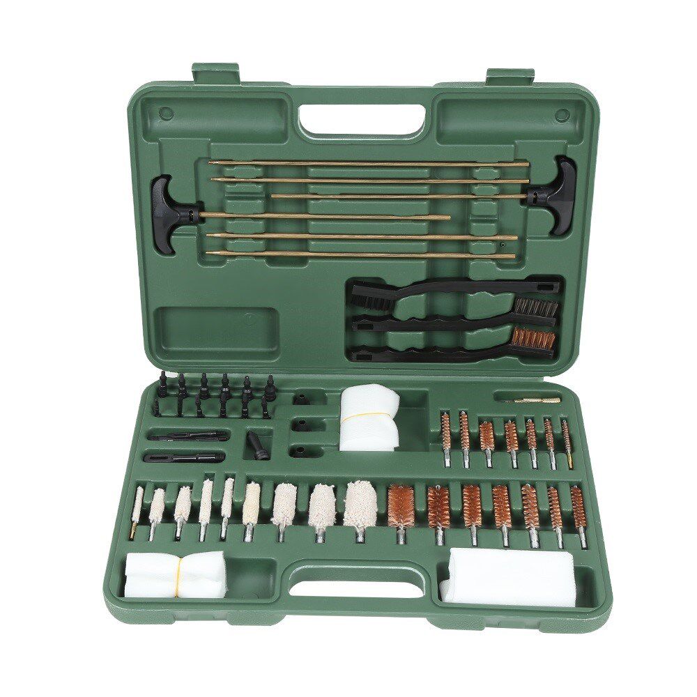 Cleaning Kit For Rifles Pistols Pipe Mop Brushes Rust Remova