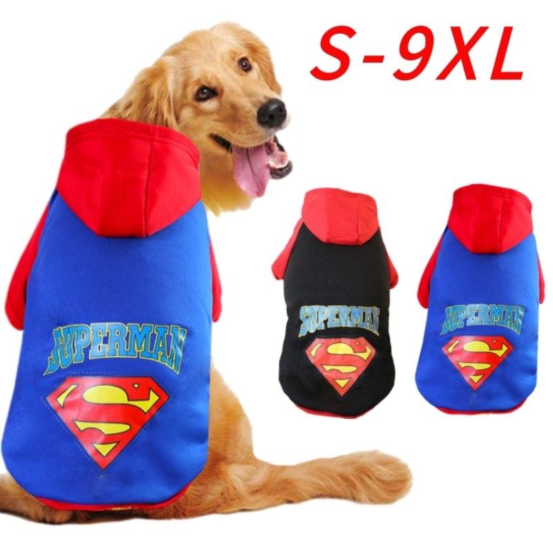 Large Dog Sweatshirt Winter Designer Pet Hoodie Clothes for