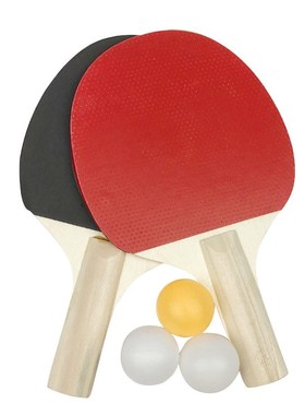 Wood Ping-Pong Racket Racquet Pingpong Durable Ping Pong Bat