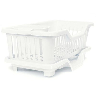 Kitchen Sink Dish Plate Utensil Drainer Drying Rack Holder B