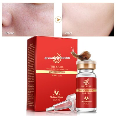Snail serum  pureplant extract hyaluronic acid skin repa