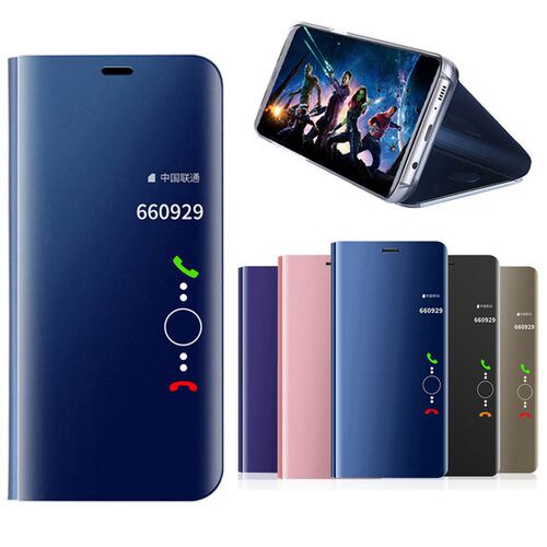 Plating Smart Mirror Flip Case for Samsung Galaxy S10 5G 20