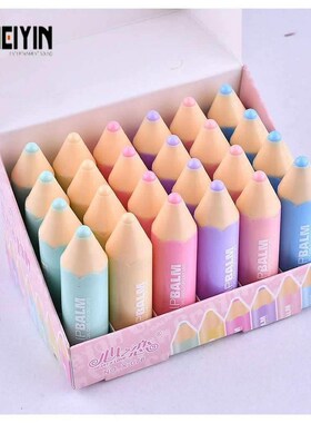 。Shijing Dream Magic Pencil Lip Balm 23g Super Cute Pencil