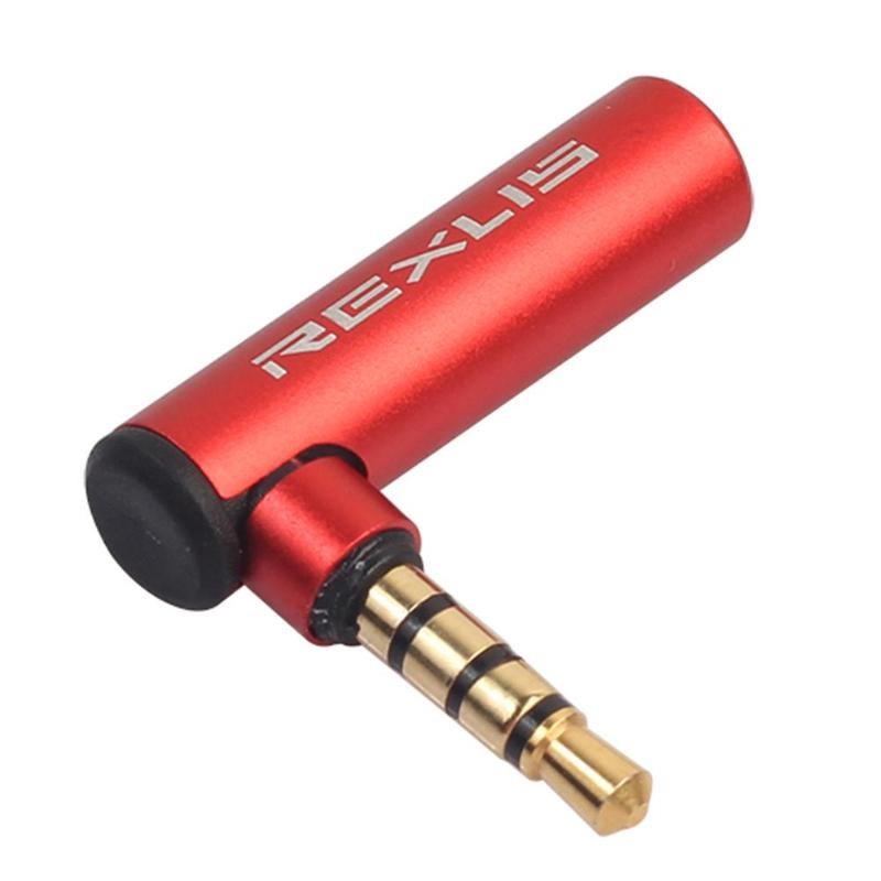 REXUS Universal 90 Degree 3.5mm OMTP to CTIA Male to Female