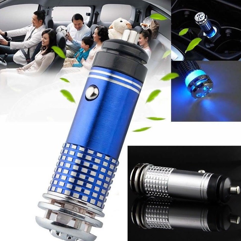 Portable Air Ionic Purifier Ionizer Oxygen Bar Vehicle Car