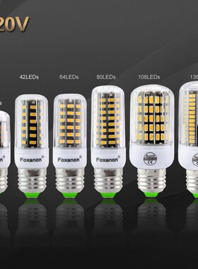New E27 Led Lamp 220V 230V Corn Light Lampada 5733 Chip 3W 4