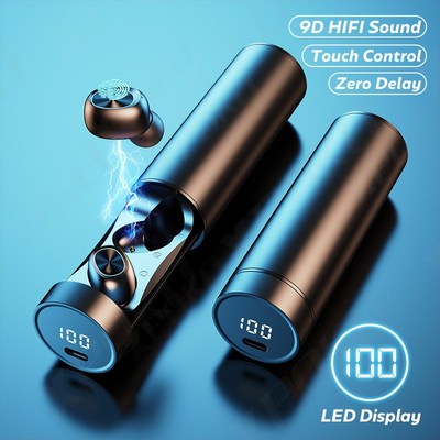 B9 TWS Bluetooth Earphones Wireless Headphones With Microph