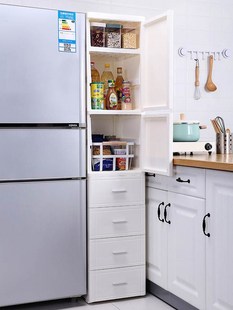 Receive with thick plastic door cabinet drawer home sitting