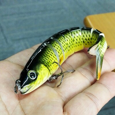 10cm 15.5g swimbait lure Multi Jointed fish fishing Lures Sw
