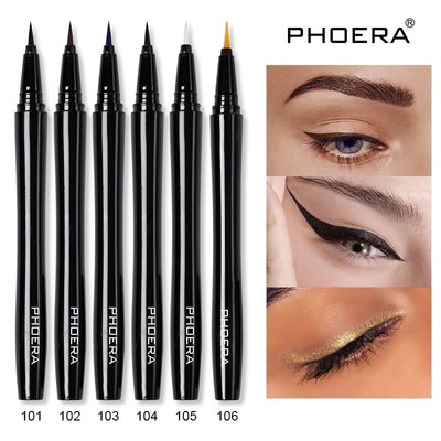 6 Colors Waterproof Eyeliner Long Lasting Eye Liner Pencil