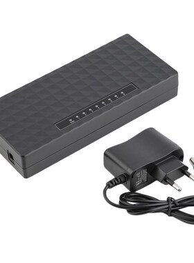 8-Port Hubs 100Mbps Gigabit Ethernet Desktop Switch Fast Ne