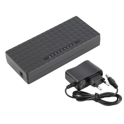 8-Port Hubs 100Mbps Gigabit Ethernet Desktop Switch Fast Ne