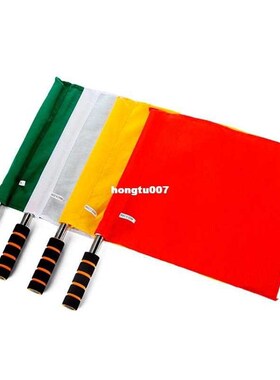 Sport Referee Flag Track Field Competition Signal Flag comma