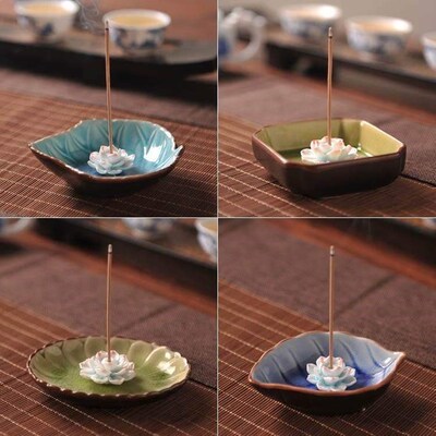 Incense holder incense holder household zen porcelain incens