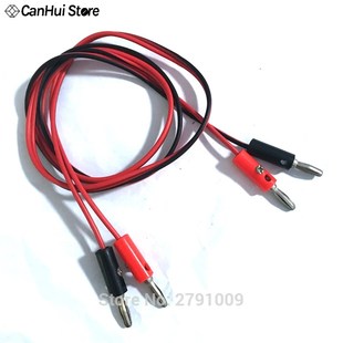 1m 4mm Double Head Banana  Test Leads 100cm Stackable banana