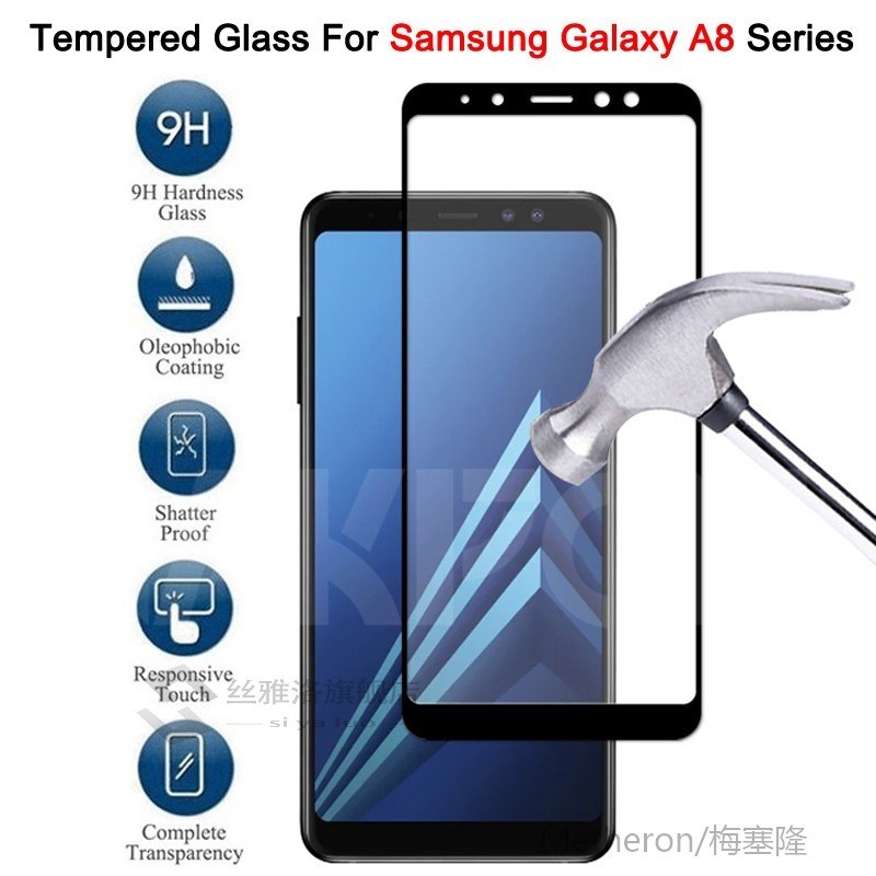 99D Protective Glass On the  Samsung Galaxy A6 A8 J4 J6 Plus