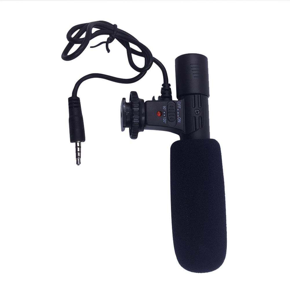 Stereo Recording Microphone Condenser Mic for DSLR Camera P