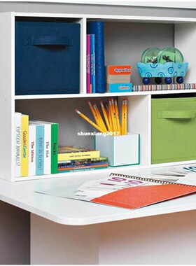 1pcs Solid Color Non-woven Fabrics Storae Box Foldable Thic