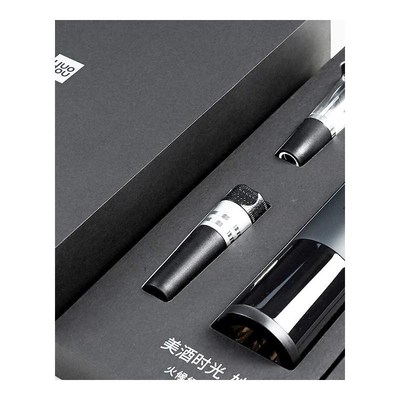 Huohou Automatic Wine Bottle Opener Kit Electric Corkscrew W