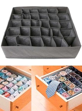 storage box organizer Flodable Non-Woven Fabric Drawer Close