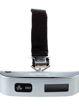 50kg x 50g LCD Handheld Luggage Baggage Weight Scale Thermom