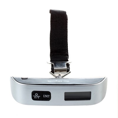 50kg x 50g LCD Handheld Luggage Baggage Weight Scale Thermom