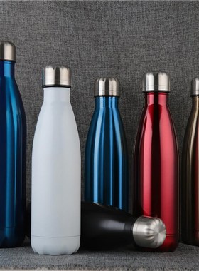 New 750ml Water Bottle Vacuum Insulated Flask Thermal Stain
