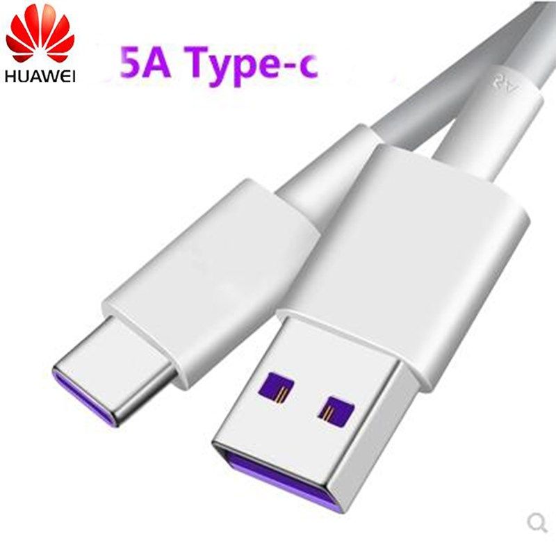 Huawei USB 5A Type C Cable P30 P20 Pro lite Mate20 10 Pro P