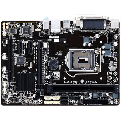 Gigabyte GA-B85M-D3V-A Original sed Desktop Motherboard B85M
