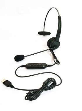 2020 Hot USB Headset with Microphone Rotatable Adjustable N